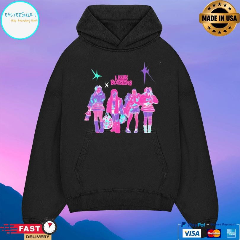 Neon I Love Boosters Velvet Gang s Unisex