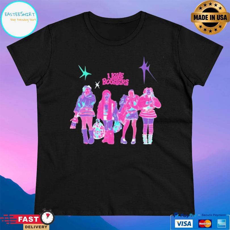 Neon I Love Boosters Velvet Gang s Unisex