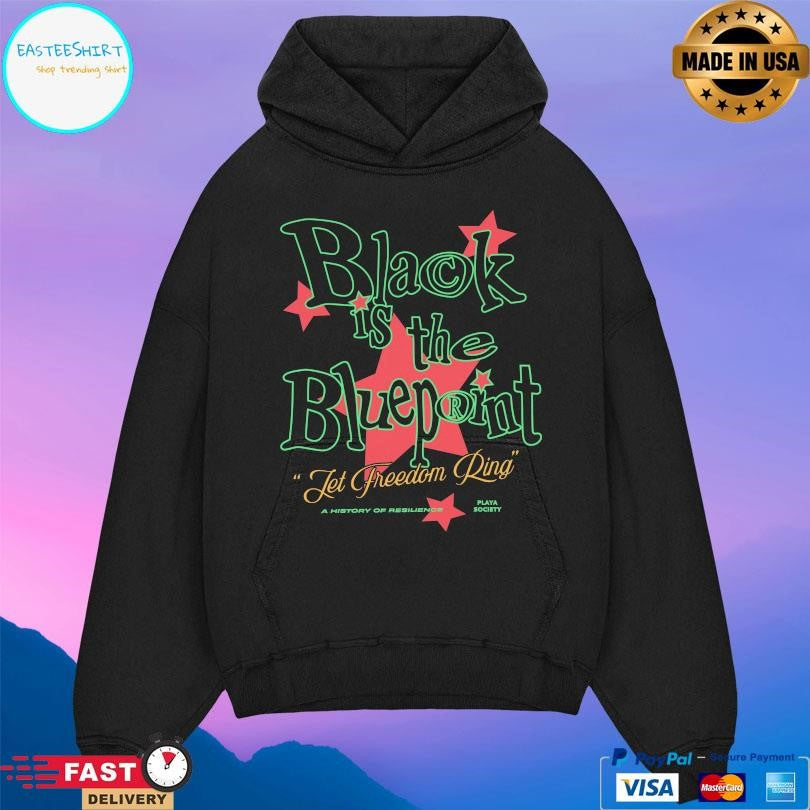 Playa Society Playa Society Black Is The Blueprint Shirt Unisex