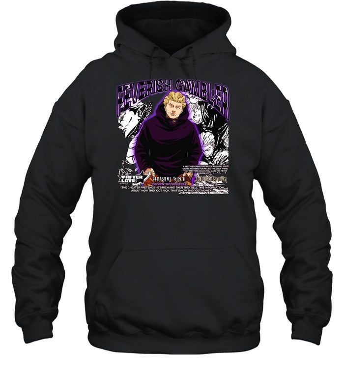 Feverish Gambler Hakari Kinji Egocentric Sorcerer Jujutsu Kaisen Shirt Unisex