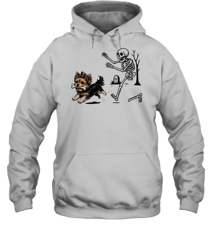 Halloween Yorkie Dog funny Shirt Unisex