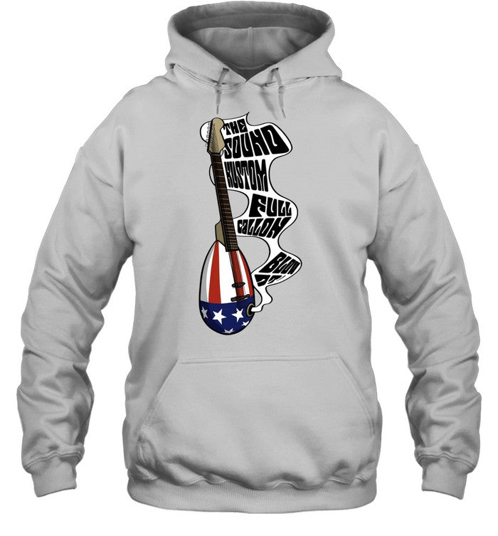 he Sound Kustom Full Gallon Blow Up Patriotic Guitar Americana Shirt Unisex