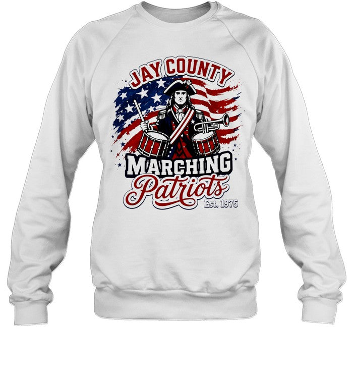 Jay County Marching Patriots Est 1975 Shirt Unisex