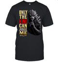 Monster Legend Godzilla Shushing Only the King Can Judge Me Shirt Unisex