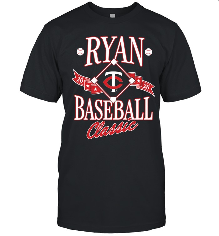 Ryan Baseball Classic 2026 Minnesota Twins Shirt Unisex