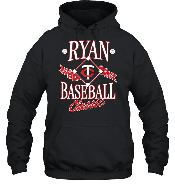 Ryan Baseball Classic 2026 Minnesota Twins Shirt Unisex