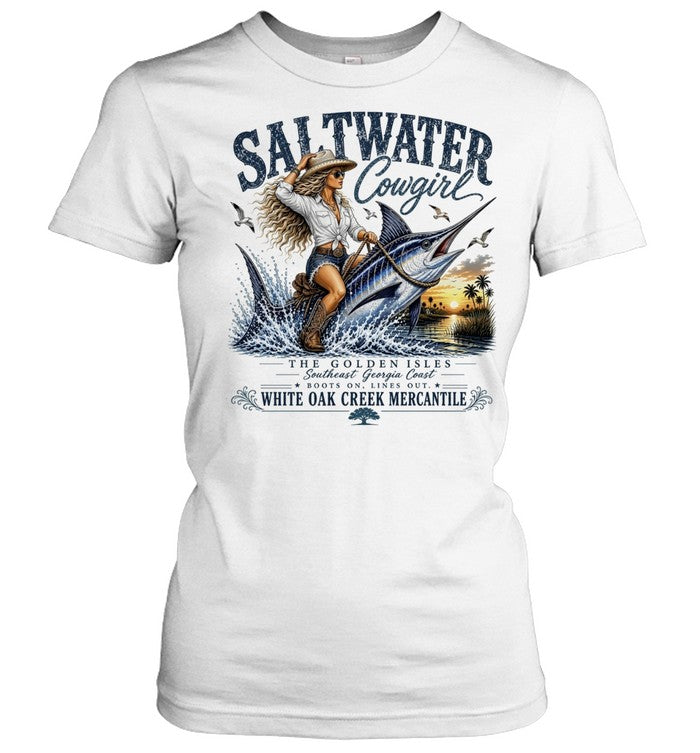 Saltwater Cowgirl the Golden Isles Shirt Unisex