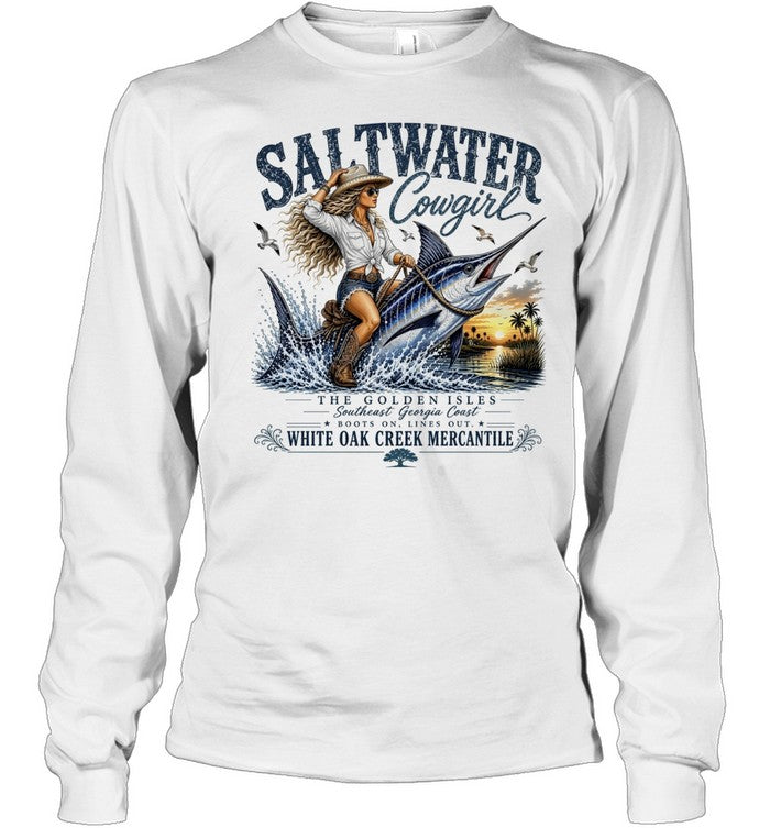 Saltwater Cowgirl the Golden Isles Shirt Unisex