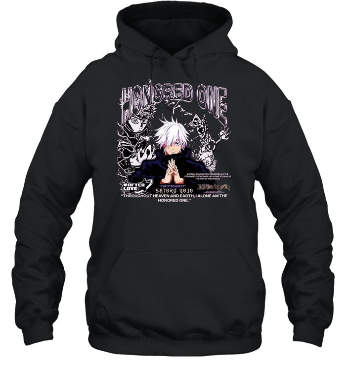 Satoru Gojo Honored One Throughout Heaven and Earth Jujutsu Kaisen Shirt Unisex