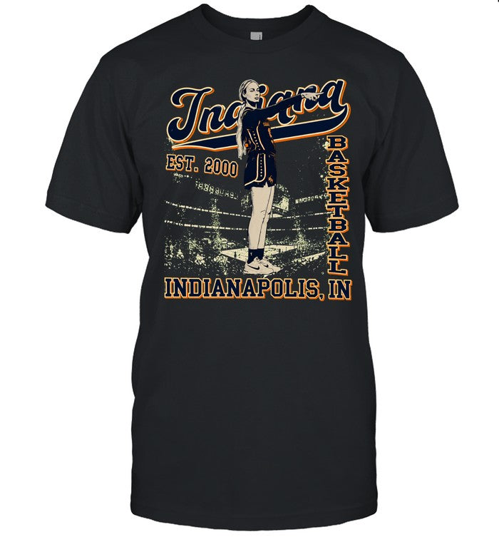 Sophie Cunningham pointing Indiana Fever Basketball Indianapolis est 2000 Shirt Unisex