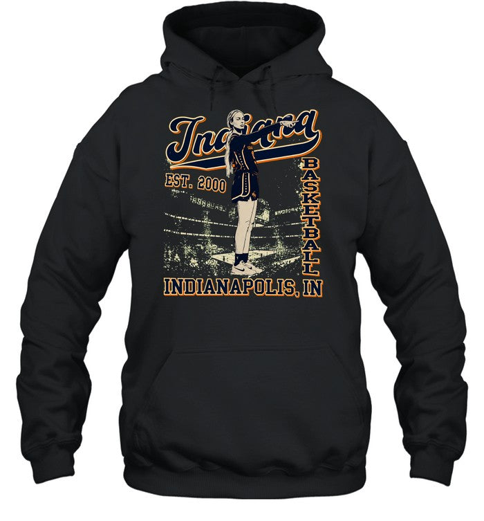 Sophie Cunningham pointing Indiana Fever Basketball Indianapolis est 2000 Shirt Unisex
