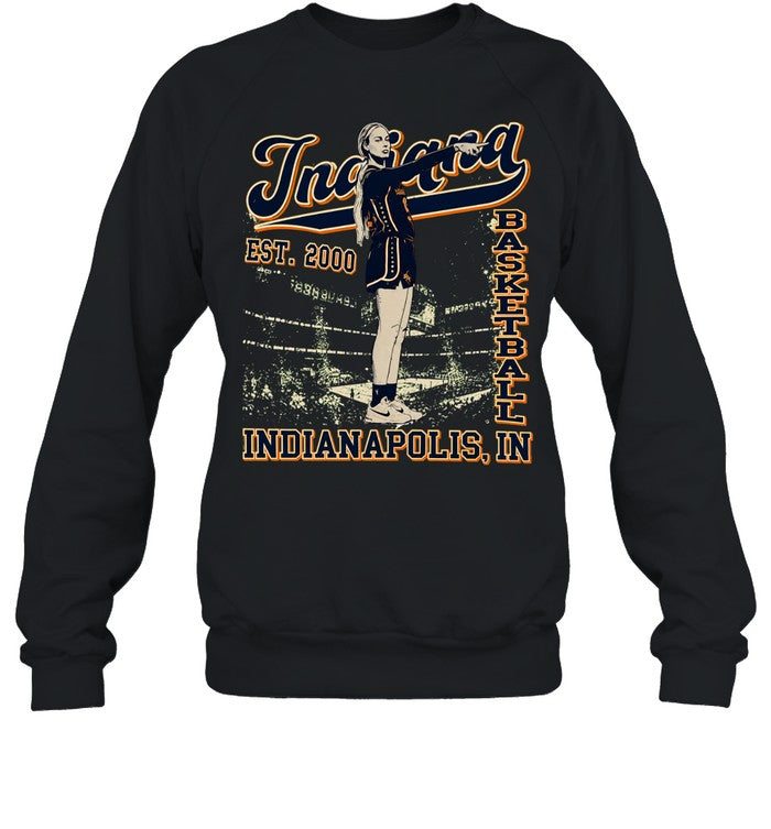 Sophie Cunningham pointing Indiana Fever Basketball Indianapolis est 2000 Shirt Unisex