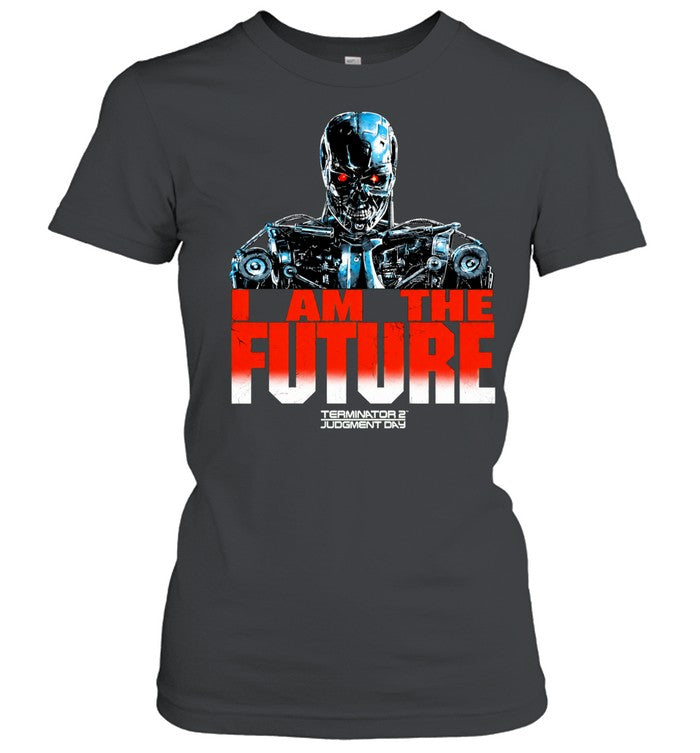 T-800 Endoskeleton Terminator 2 Judgment Day I am the future Shirt Unisex