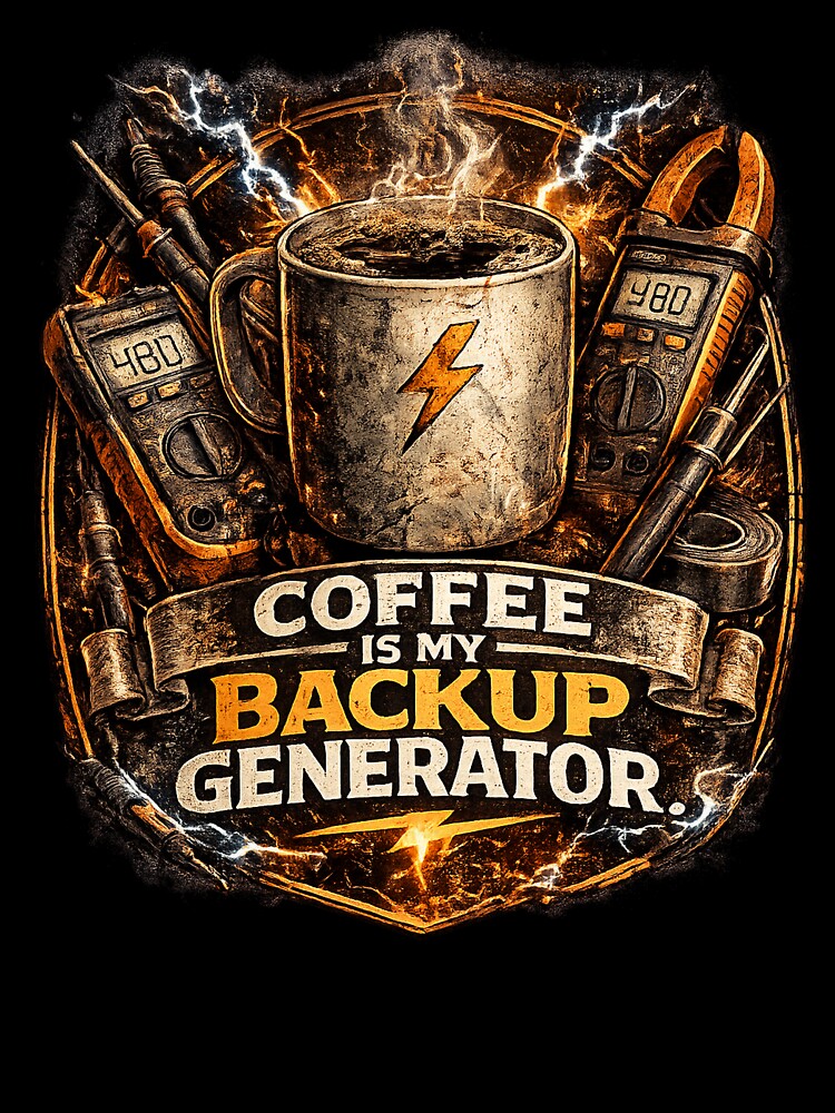 Coffee Cup: The Electrician's Backup Generator by JAR Designs and Development
