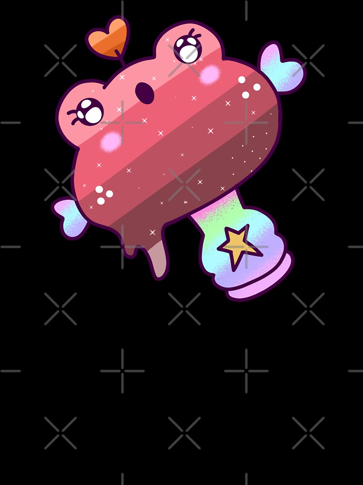 Cute Kawaii froggie icecream by Quacktails Unisex