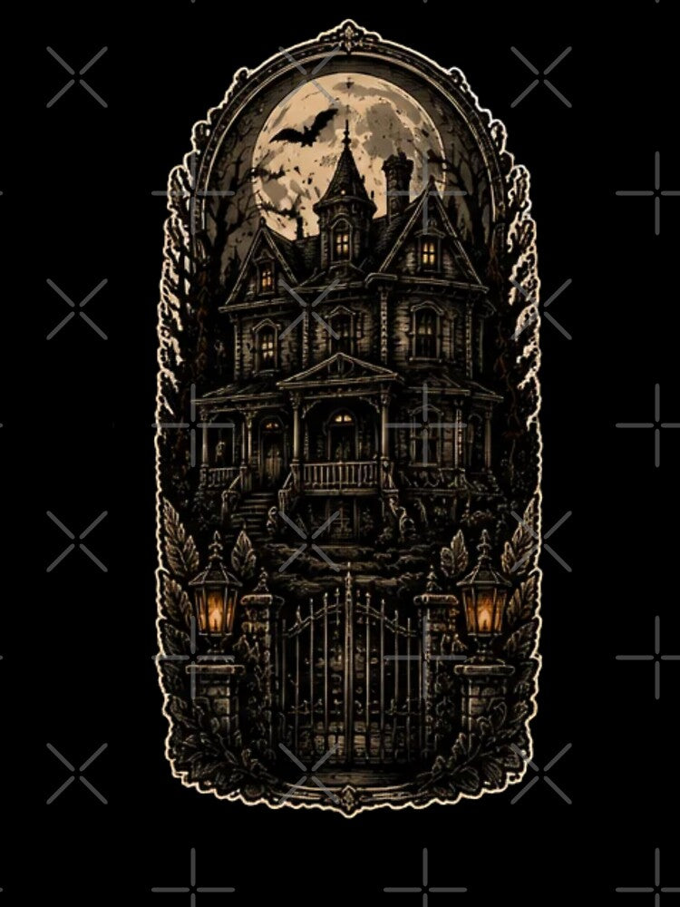 Haunted House Halloween Aesthetic by Harpagann