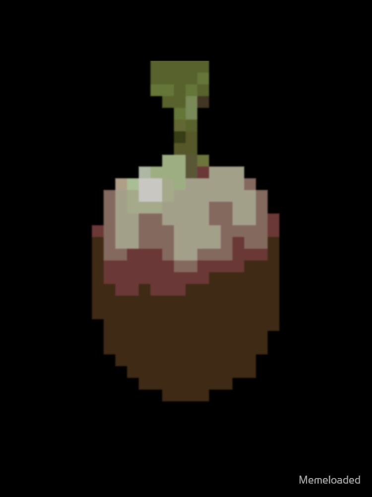 Pixel Art Moldy Fruit by Memeloaded Unisex