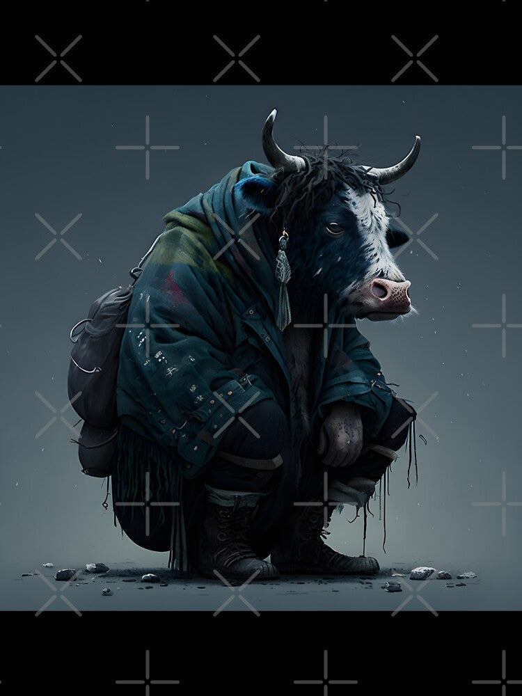 Crust Punk Cow by Chrisjeffries24 Unisex