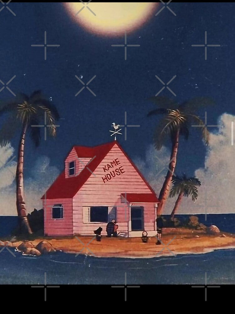Kame House - Classic Anime Scene by Not Hugo Unisex