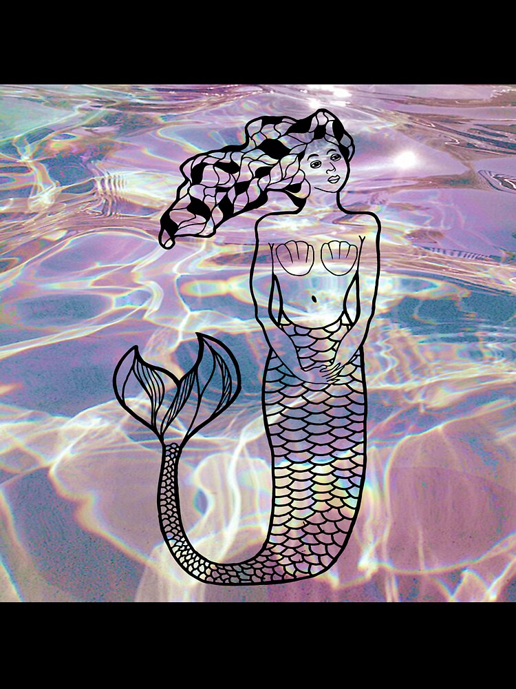 aesthetic mermaid art by ilustra-ink Unisex