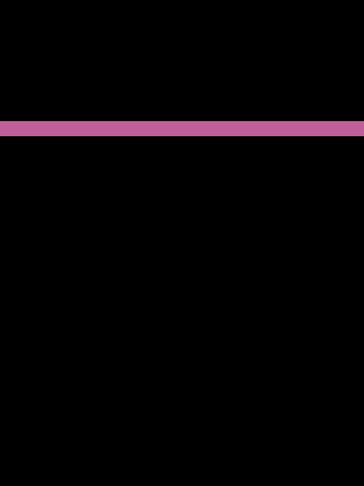 Black/Pink basic logo by LawessAttire Unisex