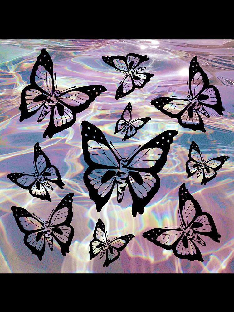 butterfly aestheic art by ilustra-ink Unisex