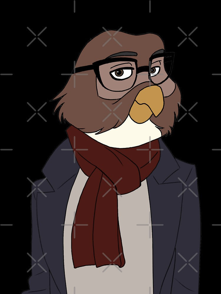 Stylish Owl Gentleman by pheebstheartist Unisex