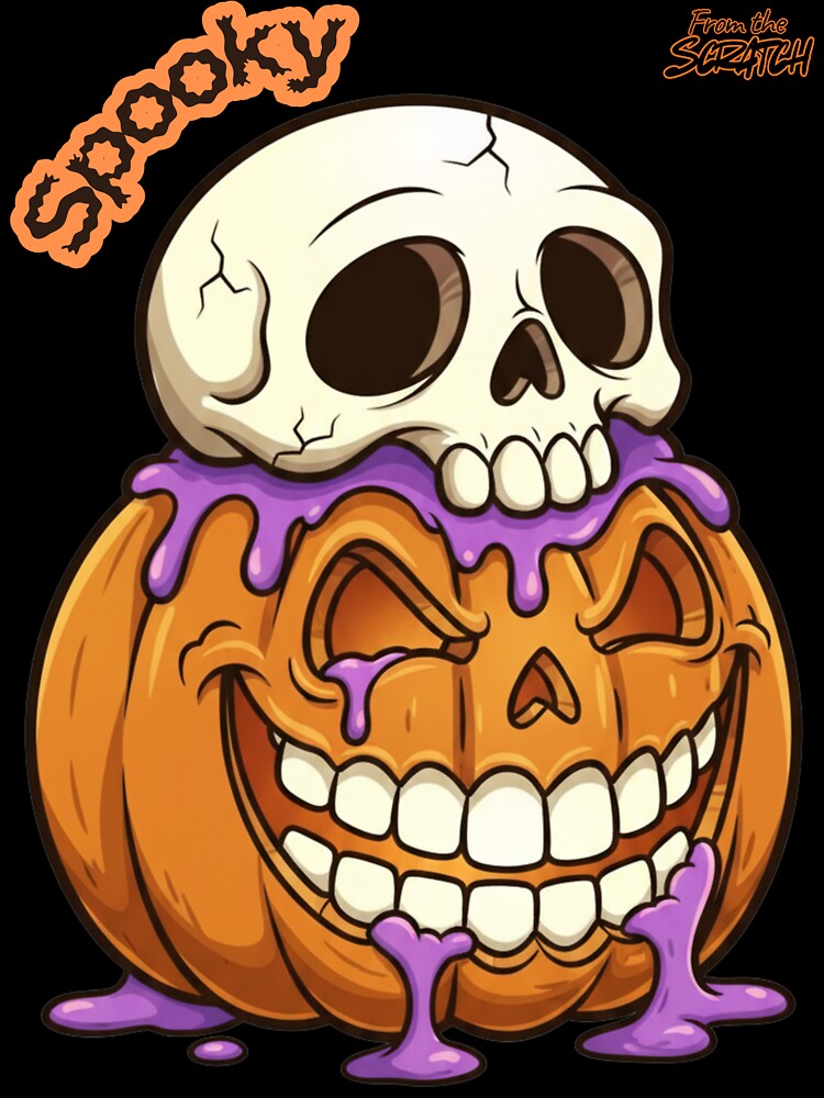Spooky Pumpkin for Holloween by FromTheScratch Unisex