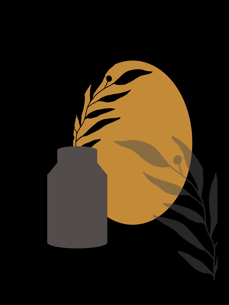 minimalist basket leaves by zeeminimal Unisex
