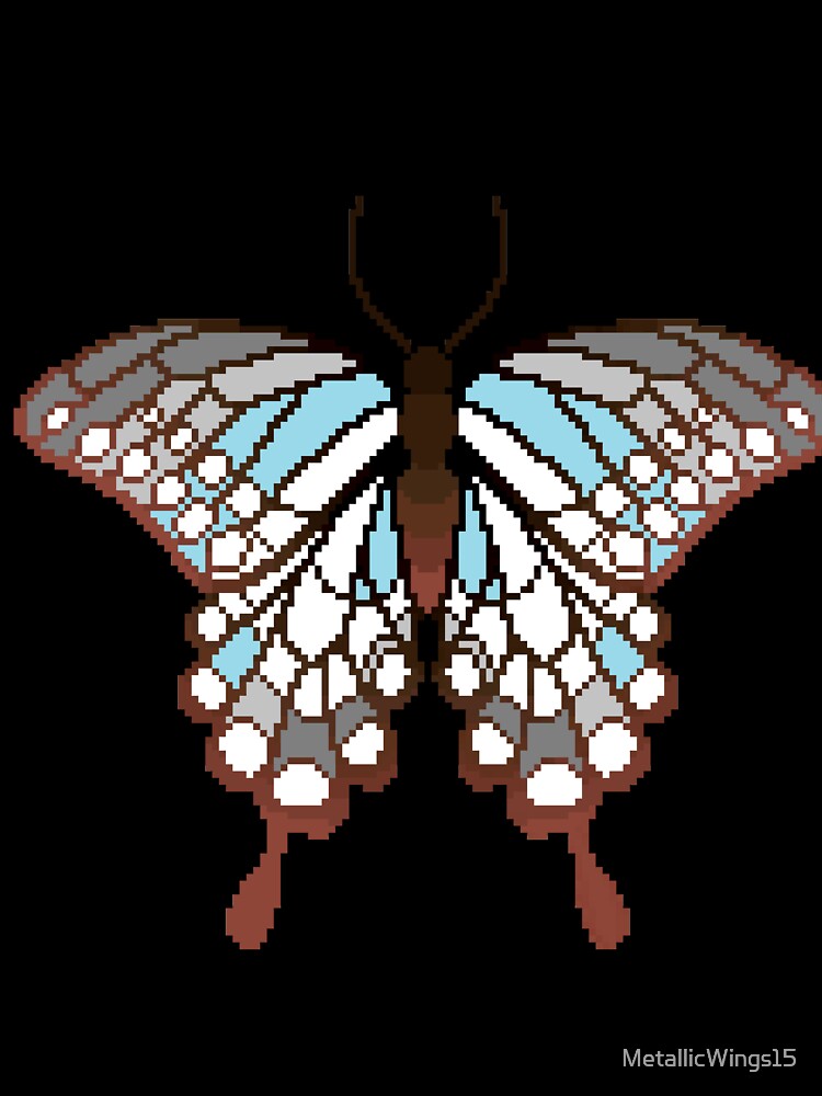 Demiboy Pride Butterfly by MetallicWings15 Unisex