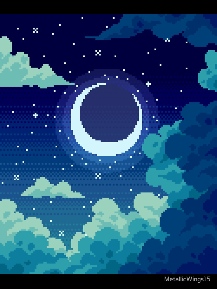 Cloudy Midnight by MetallicWings15 Unisex