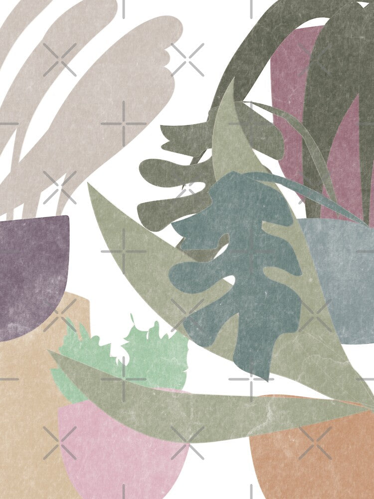 Boho plants, watercolor design by marina ralston Unisex