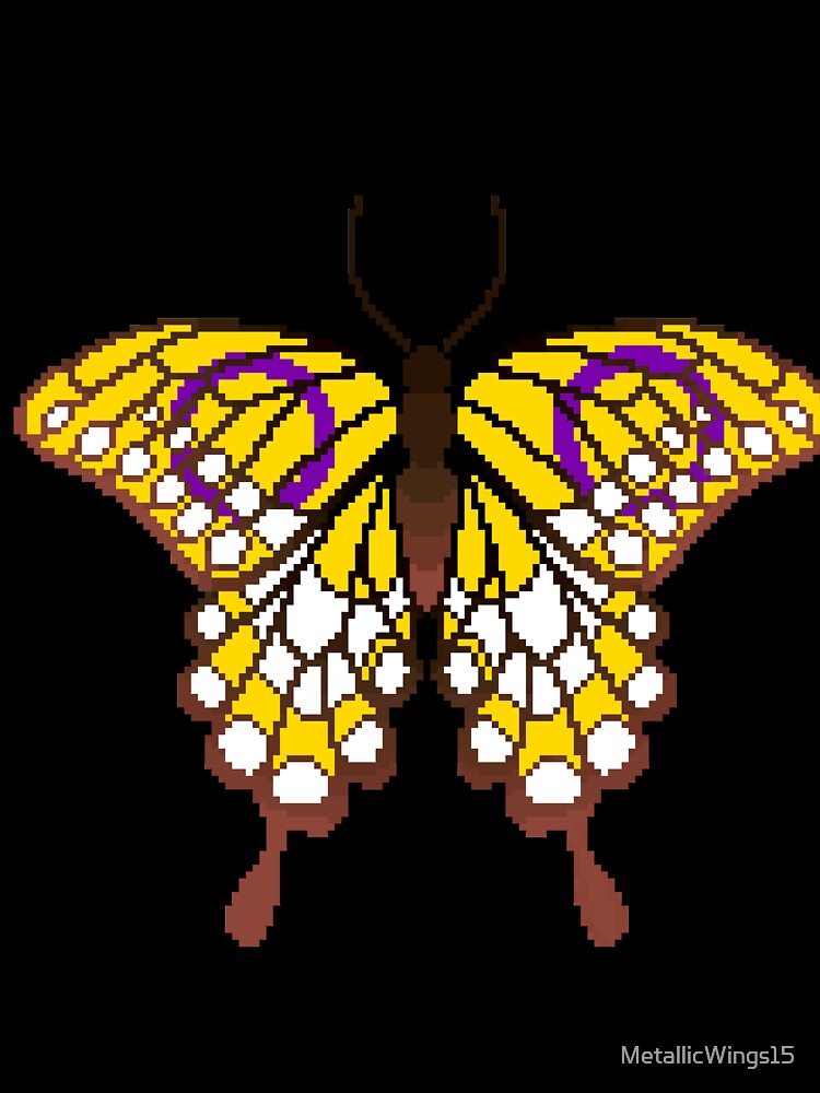 Intersex Pride Butterfly by MetallicWings15 Unisex