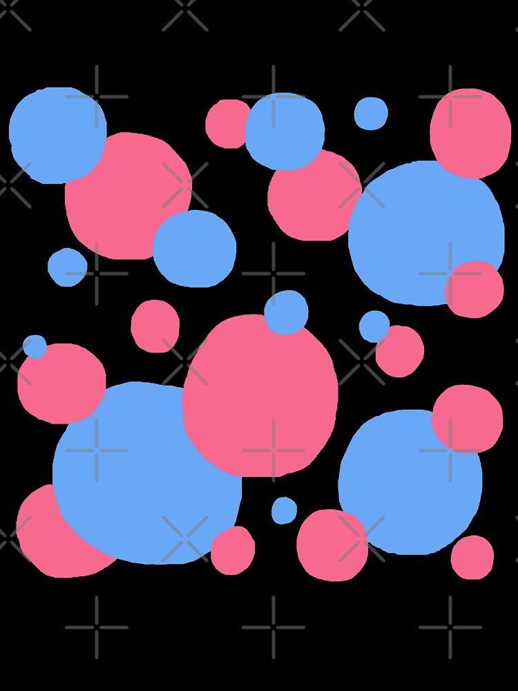 Pink and Blue Candy floss by MapleLeaf Unisex