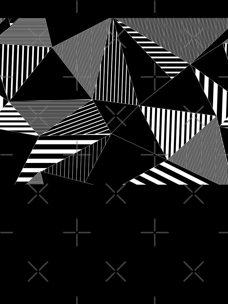 GEOMETRIC UNISEX MOTIF WITH LINES by ChristinePs Unisex
