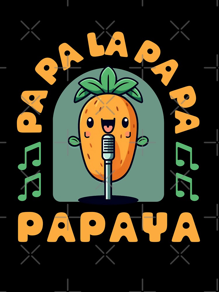 Kawaii Papaya singer by MDCGraphics Unisex