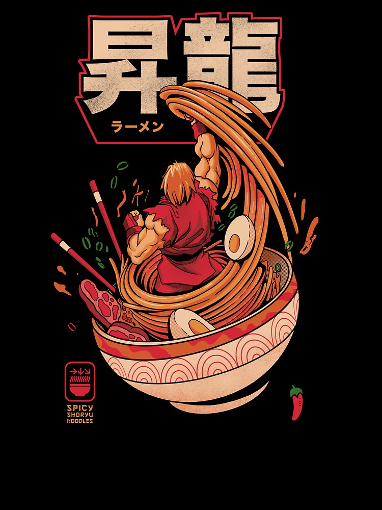 Spicy Shoryu Noodles by Madkobra Unisex