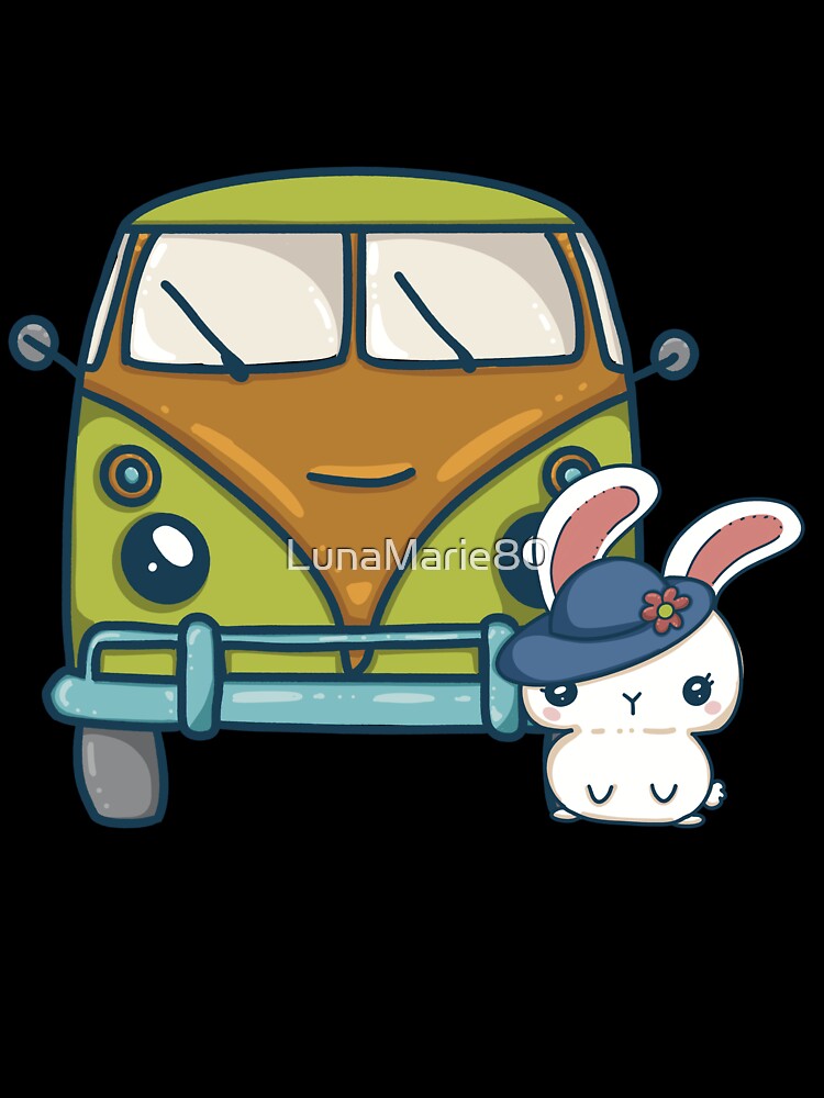Kawaii Travel Bunny by LunaMarie80 Unisex