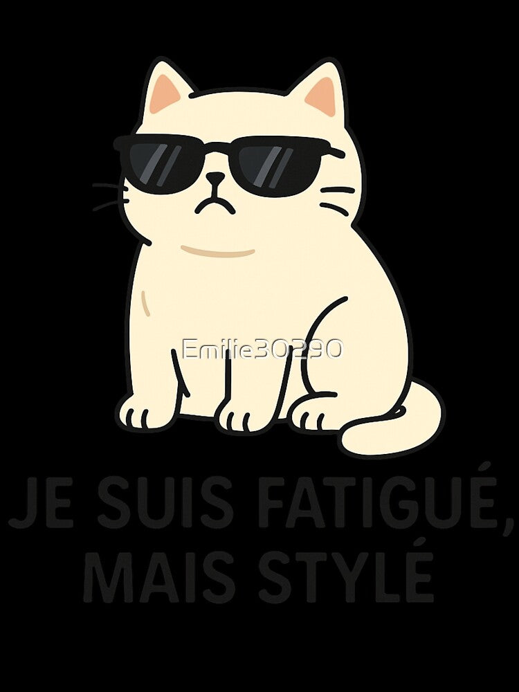 Cat I'm tired, but stylish by Mim's création Unisex