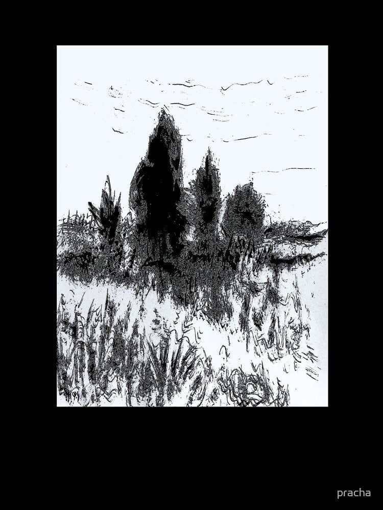 Black trees 5 by pracha Unisex