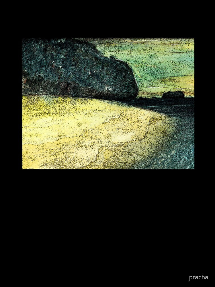 The beach by pracha Unisex
