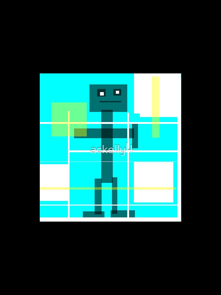 Robot Bob, modern abstract by ackelly4 Unisex
