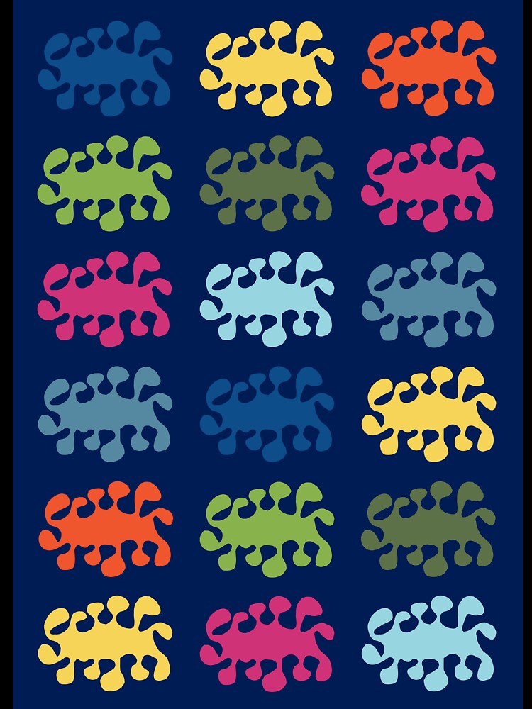 Amoeba Alliance by Helt-Sort Unisex
