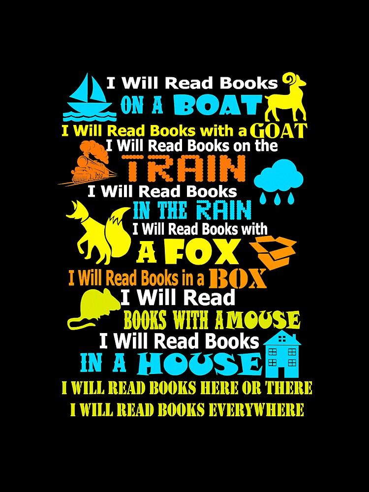 I Will Read Books Here Or There Book by unassertive19