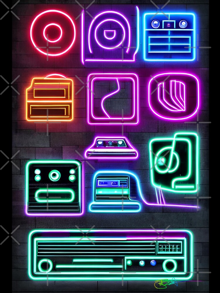 80’s Pop Art Vibes 9 by Benito Del Ray Unisex