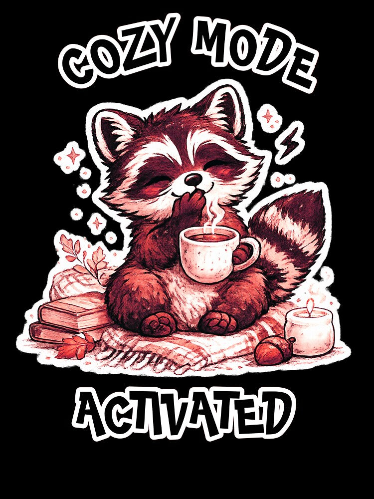 Cozy Raccoon Design by StyleBloomes