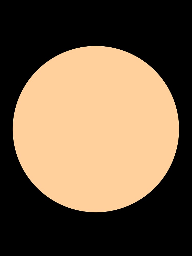 Peach Candy Color, Solid Pastel Color by Jeallan Designs Unisex