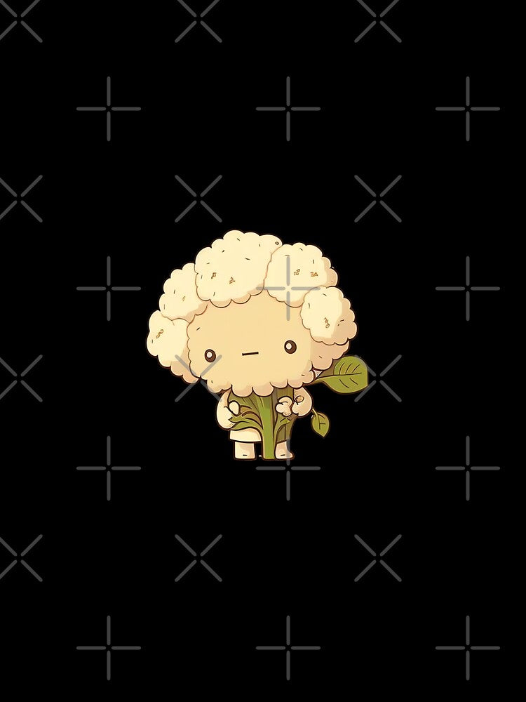 Cauliflower cute chibi kawaii by ChibiInstant Unisex