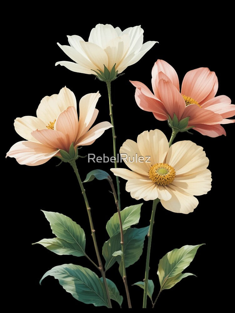 Pretty Flowers by RebelRulez Unisex