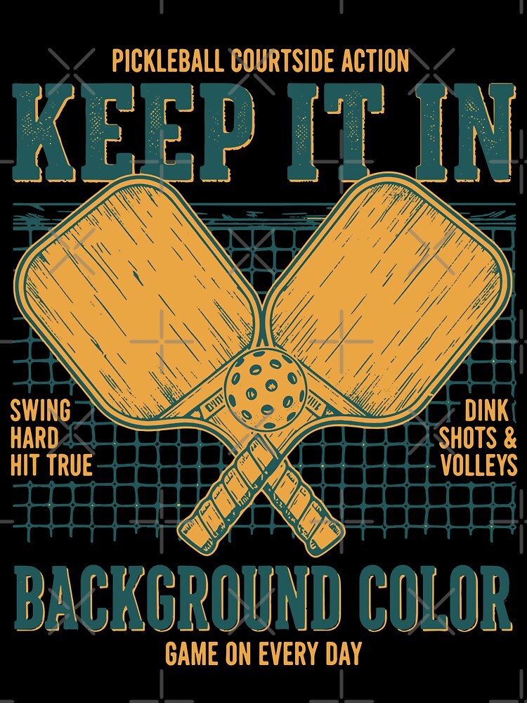 Pickleball Keep It In Funny Player Pickle Ball by LuminOrb